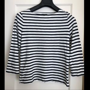 JCrew long sleeve striped tee